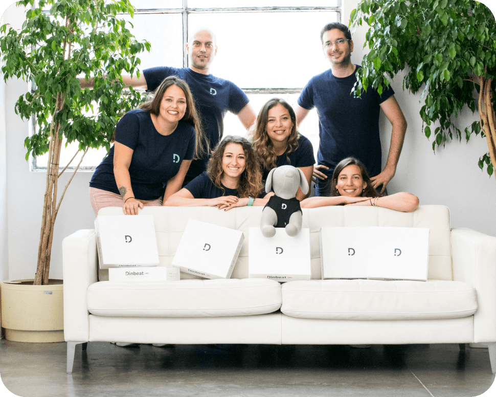 Dinbeat brand identity slide 1