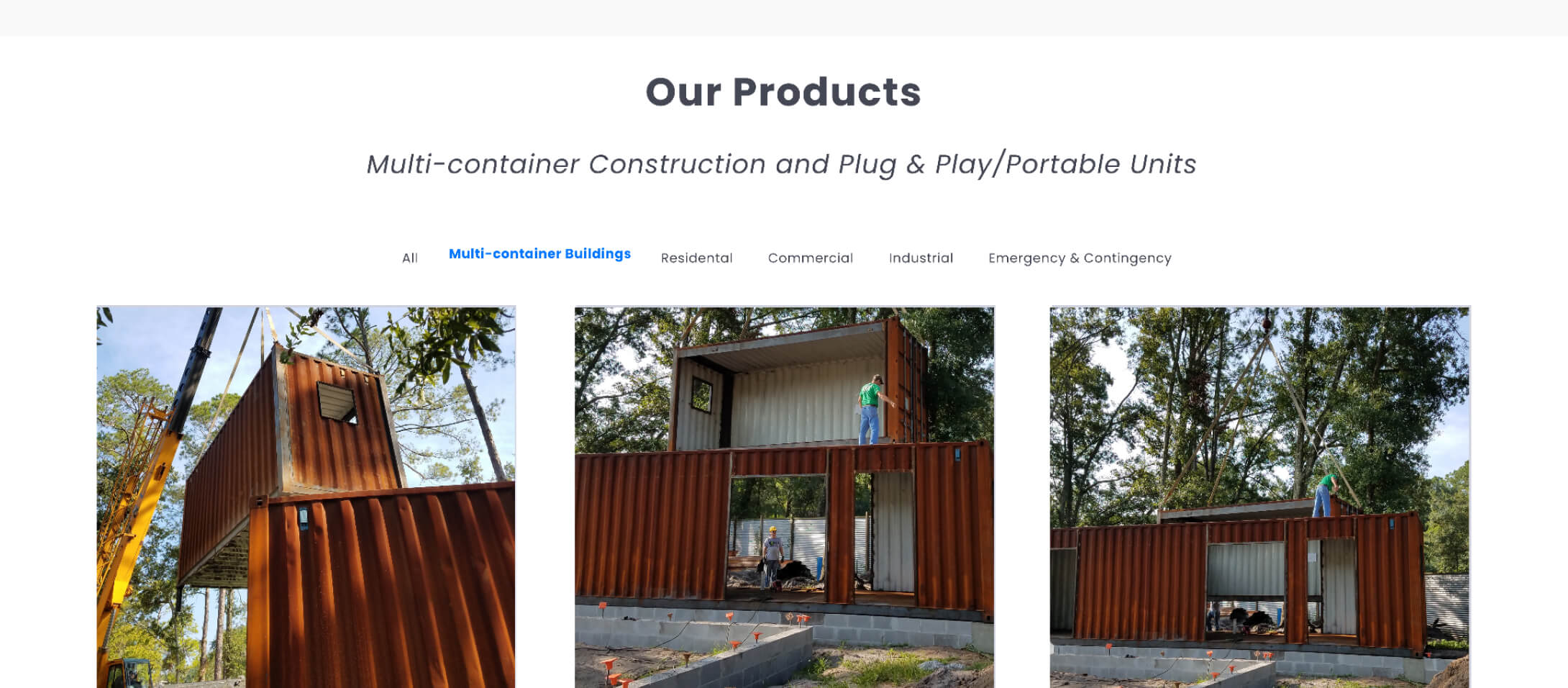 WTR website design slide 1